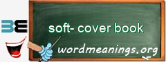 WordMeaning blackboard for soft-cover book